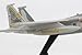 Daron Postage Stamp F-15 Eagle 5th Fighter Interceptor Sqn. 1/150 Scale, Gray, unisex, adult Grey