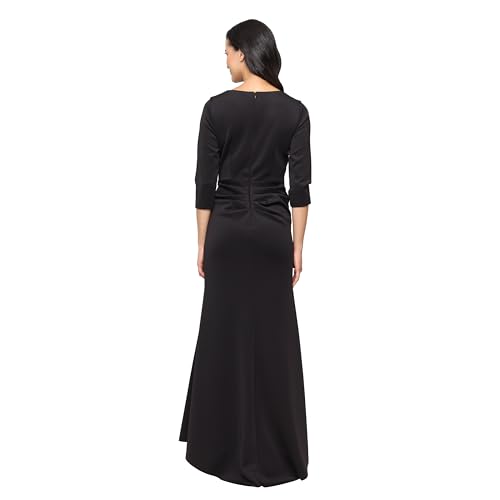 Alex Evenings Women's Long Surplice Dress2