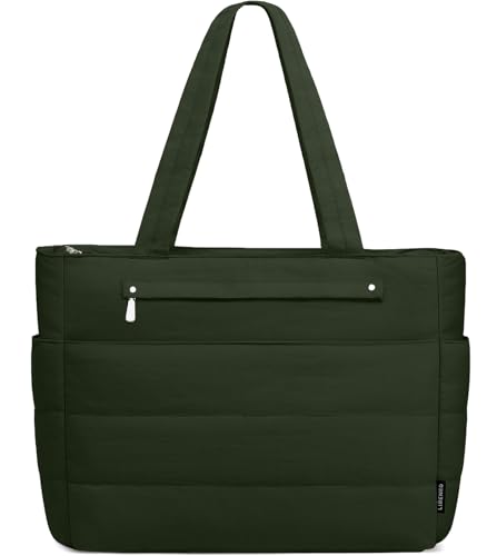 Bolso Tote para mujer ligero acolchado con almacenamiento