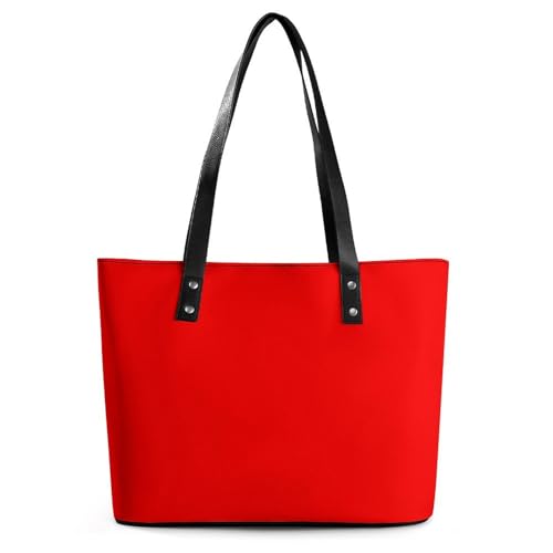 Bolso tipo tote para mujer, de cuero suave, con cremallera, gran capacidad, estilo hobo y satchel, informal, para hombro y compras miniatura 1