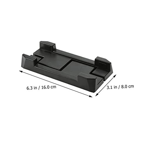 Soporte ajustable para CPU jojofuny, 2 piezas, para chasis de computadora, rango de altura estable, deslizable para distintos anchos, fácil de usar y soporte para chasis miniatura 4