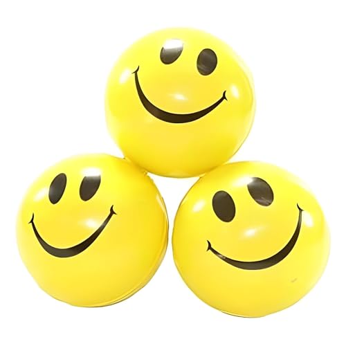 Smiley Soft Ball for Kids and Adults, a Stress Relief Toy, Non Toxic Toy for Kids and Adults(Pack of 12) - Image 5