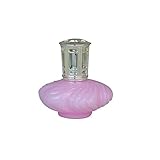 Sophia's Mini Pink Swirl Glass Fragrance Lamp | Fragrance Effusion Lamp | Redolere Lamps for Scented Oils | Catalytic Wick Burner for Home Fragrance