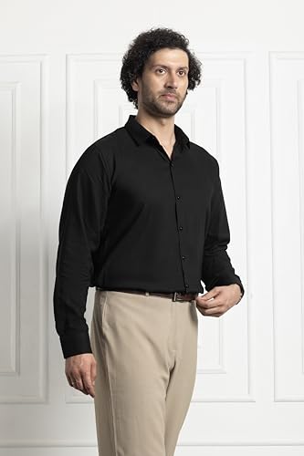 Image of Men's Soft Stretchable Fabric Regular fit Casual Shirt.
