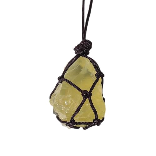 Collier pendentif de poche en quartz naturel, le cadeau bien-être spirituel idéal