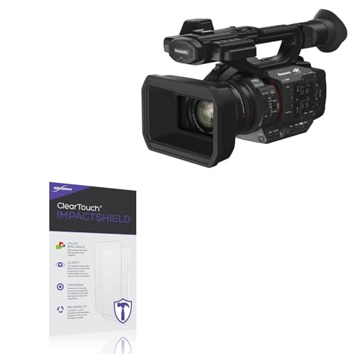 BoxWave Screen Protector Compatible With Panasonic HC-X20 - ClearTouch ImpactShield (2-Pack), Impenetrable Screen Protector Flexible Film