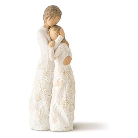 Willow Tree Close to me, Apart or Together, Always Close to me, Expresses Loving Relationships Between Mother and Daughter, Sisters or Friendships, Sculpted Hand-Painted Figure Cover