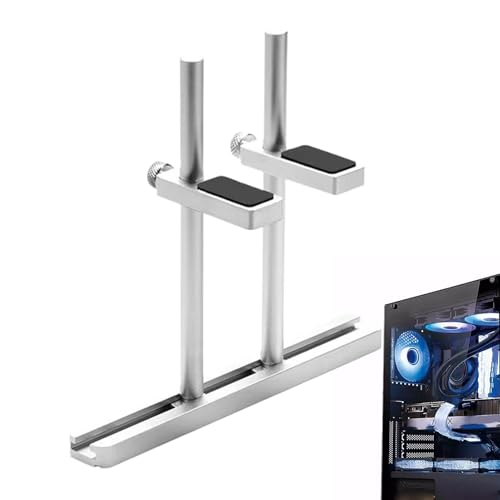 Fenayuu Soporte para GPU Sag, soporte antisag GPU, accesorio de ahorro de espacio para montaje vertical en placas base de ordenador para configuración de anime