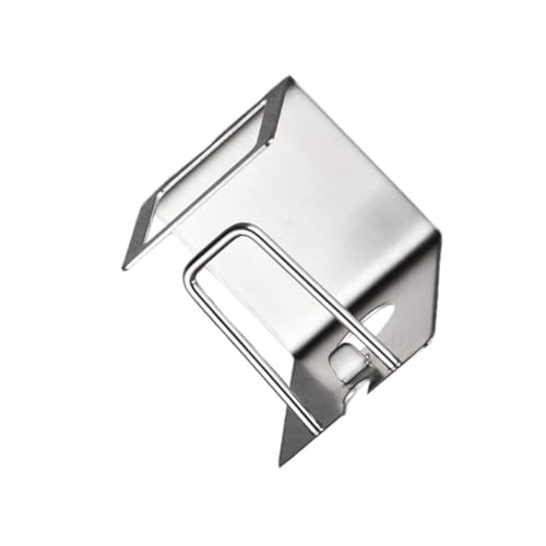 MINAOLULUS ステンレス製多機能歯ブラシホルダー 歯磨き粉収納ラック トレースレス設計 壁掛け カウンター対応 バスルーム用シルバーカラー