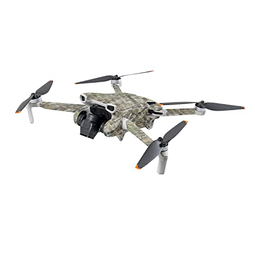 Image of MightySkins Carbon Fiber Skin Compatible with DJI Mini 3 - HTC Fall | Protective, Durable Textured Carbon Fiber Finish | Easy to Apply | Made in The USA