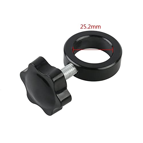 Microscope Industrial Stereo Microscope Video 25mm 32mm Fixing Ring with Screw(25mm)
