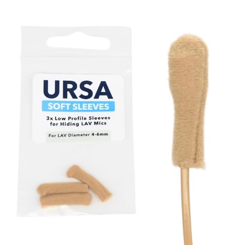 Manchons souples réutilisables 6 mm URSA pour vos tournages vidéo et interviews