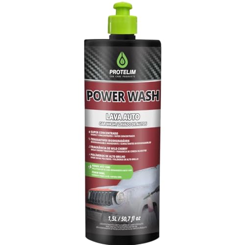 Shampo Lava Auto Neutro Power Wash 1,5 Litro Protelim