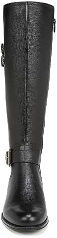 Naturalizer Womens Jessie Knee High Buckle Detail Riding Boots Black Leather 7 M | Image 6