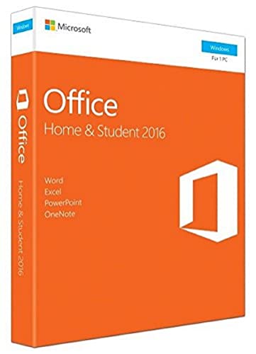 Microsoft Office Famille et Etudiant 2016 | PC | Boîte Noir