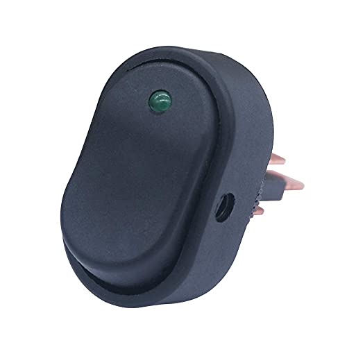 Mxuteuk 4 pezzi 12V 30A Verde Blu Giallo Rosso LED...