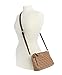 GUESS Noelle Triple Compartment Crossbody, Latte Logo