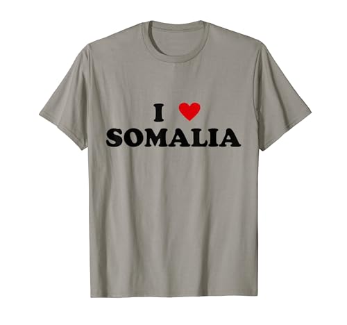 Country Heart Pride - Funny I Love Somalia T-Shirt
