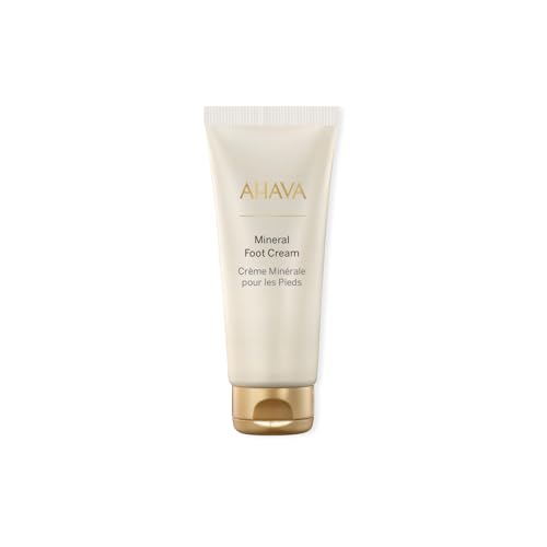 AHAVA Dead Sea Water Mineral Foot Cream – Nourishes & Hydrates Dry Soles, Prevents Cracks & Irritations, with Witch Hazel Leaf, Osmoter blend, Jojoba, Avocado, Sweet Almond & Wheat Germ Oil