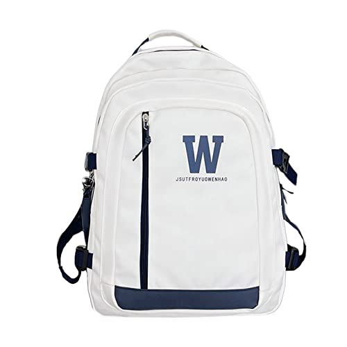Sac à dos ordinateur portable avec grand compartiment et imprimé tendance