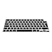 Produktbild kwmobile Silikon Tastaturschutz für Apple MacBook Pro 16" (2023) M2 A2780 / M3 A2991 - QWERTY Russisch Keyboard Cover Abdeckung - Schwarz