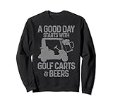 Photo Gallery golf carts & birra divertente golfista felpa Photo Gallery golf carts & birra divertente golfista felpa