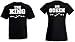 Produktbild Partner Pärchen Couple The King His Queen T-Shirt Shirt - 1x Damen T-Shirt Schwarz S