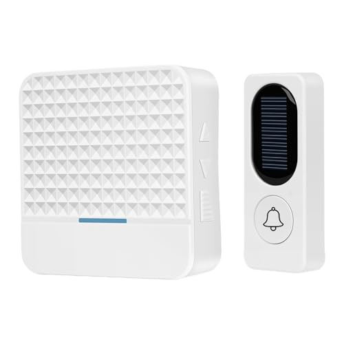 Solar Wireless Doorbell with 1000Ft Range
