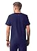 Adar Uniforms Addition Scrubs for Men - Modern Multi Pocket V-Neck Top - A6010 - Navy - XL