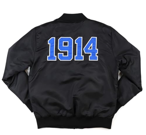 Phi Beta Sigma M4 Bomber Jacket Black2