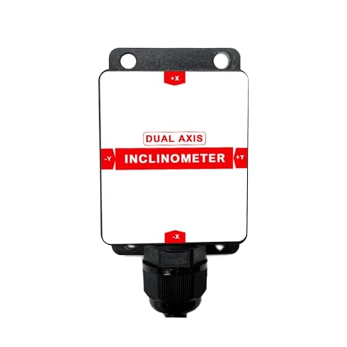 CHBMSS Analog Digital Inclinometer RS485 Sensor, Angle Measurement Inclination Sensor Dual Axis Inclinometer