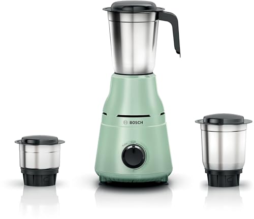 BOSCH TrueMixx 750 W Mixer Grinder, 750W 3 Jar Green MG4413C4GI