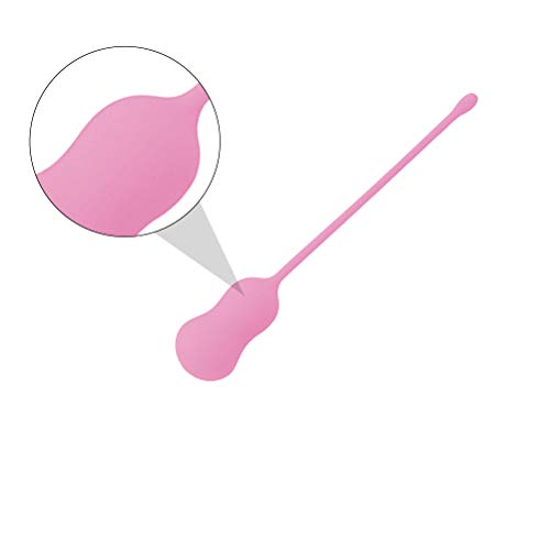 HEALLILY 5 peças de bola de encolhimento feminina vaginal haltere de silicone para exercícios (rosa)