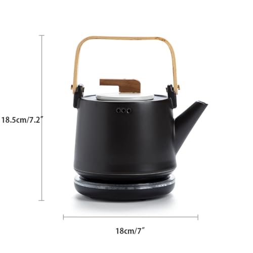 Hervidor eléctrico de cerámica 800ml para cocina miniatura 2