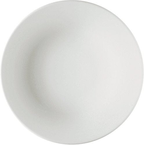 Alessi TI05/1 KU Piatto Piano, Porcellana, Bianco, Set da 4