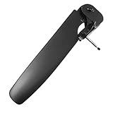 Toddmomy Timón de dirección Mejorado kayac de timón de Kayak Reemplazo del timón de Kayak Canoa Kit de dirección de Kayak timón de Nailon Reforzado Negro