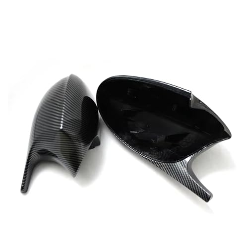 Boîtier rétroviseur BMW E87 E88 E81 E82 E90 E91 E92 2004-2009 couvercle aspect carbone forgé - 4