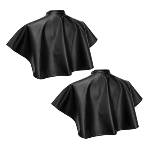 Capa impermeable para teñir cabello 2 unidades negra