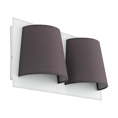 Preisvergleich Produktbild EGLO SERRAVALLE Wandleuchte, Stahl, 5.4 W, weiss