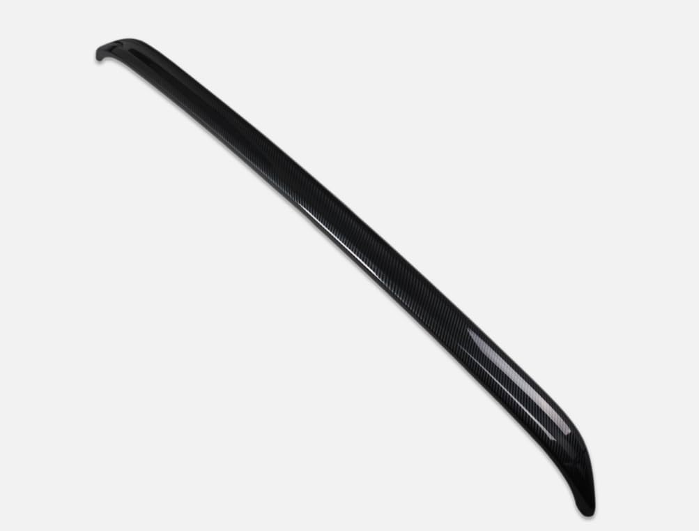 Fit for Toyota Highlander 2020 2021 2022 2023 2024 2025 2026 Front Bumper Protector Guard Cover Trim ABS 1PC (Carbon Fiber)