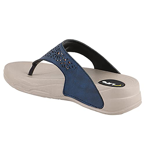 Image of WELCOME Women's Extra Soft Slippers with Cushion FootBed for Adult | Comfortable & Light Weight| Stylish & Anti-Skid| Waterproof & Everyday Flip Flops for Ladies /Girls
