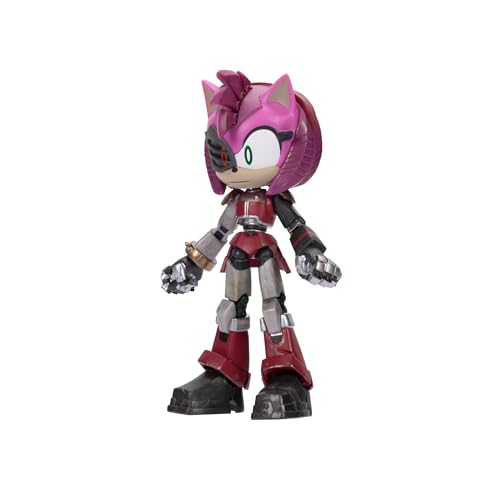 Sonic Prime Boneco articulado de 12,7 cm – Rusty Rose Yoke City