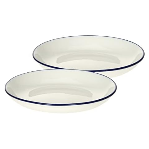 Porcelain White Round Side Plates Set Cover