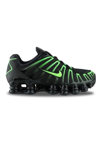 Nike Shox TL Men's Shoes (Black/Black/Green Strike)