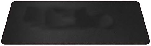 Portable PU Leather Large Mouse Pad Player Waterproof Desk Pad Computer Mouse Pad Keyboard Desk Pad The edge of mouse mat is delicate (Color : Black, Size : XX-Large)