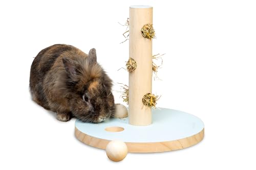 Beeztees Spielturm Hayra, Nager, Holz, Mint, 30x30 cm Beeztees Spielturm Hayra, Nager, Holz, Mint, 30x30 cm