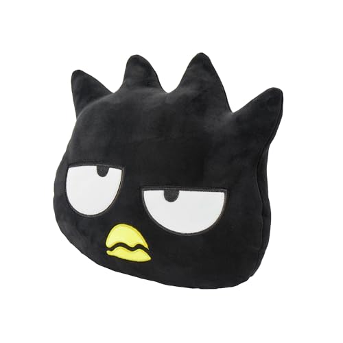 Image of Northwest Sanrio Badtz-Maru Cloud Pillow 12 inch - Plush Stuffed Pillow, Cartoon Character Throw Pillow, Bedroom Decor, Gift for Fans
