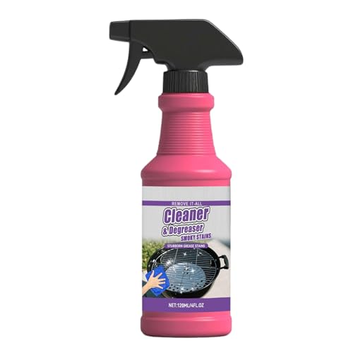 Detergente Grill Spray per barbecue, 12 cl detergente sgrassante per cottura - Spray forno da cucina - Padella piatta per macchie grasse