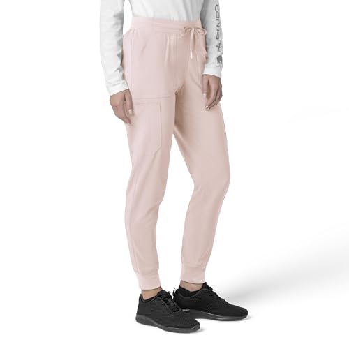 Carhartt Force Cross-Flex Women's Cargo Jogger Scrub Pant, Soft Rose - image 2