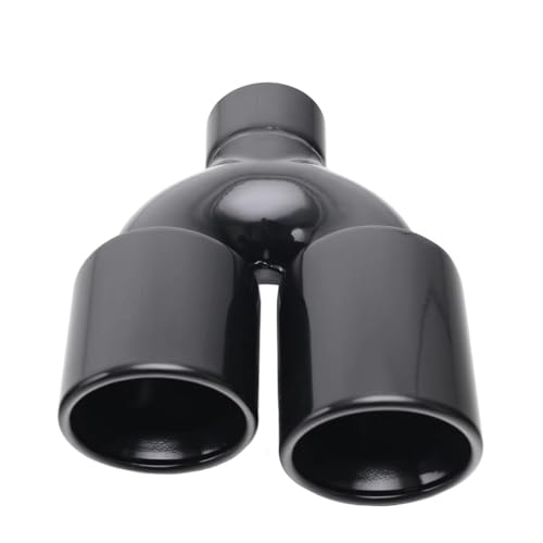 Tuyau d'échappement double pour remplacer votre embout rouillé 63mm